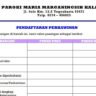 Blanko Pendaftaran Pernikahan